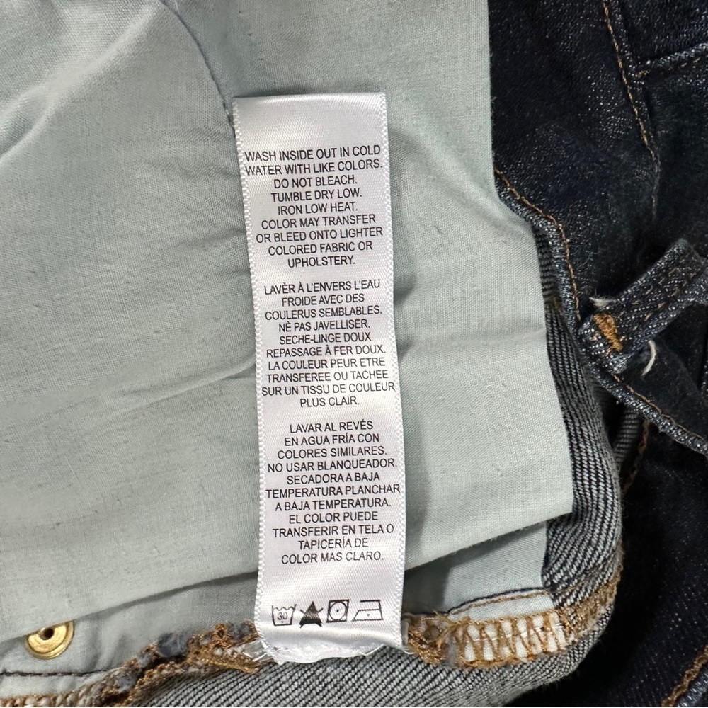 Frame Le Garçon Crop Jeans Covant Size 27 - Picture 9 of 10